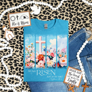 HE HAS RISEN - DTF TRANSFER