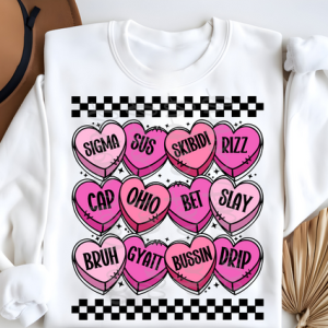 SKIBIDI VALENTINES - DTF TRANSFER