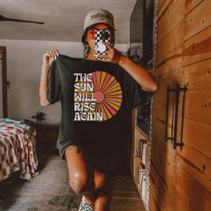 THE SUN WILL RISE AGAIN - DTF TRANSFER