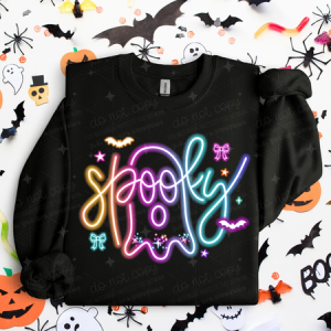 SPOOKY NEON- DTF TRANSFER
