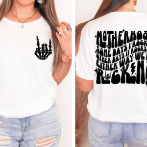 ROCKING MOTHERHOOD *OLLIE & CO. EXCLUSIVE* - FRONT+BACK - DTF TRANSFER