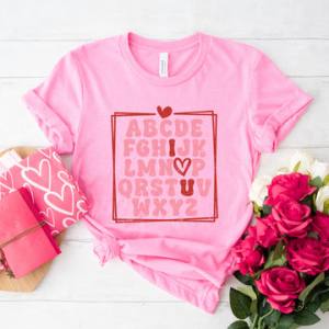 ABC I LOVE YOU - DTF TRANSFER