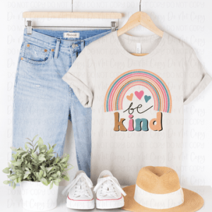 BE KIND RAINBOW - DTF TRANSFER