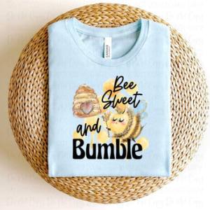 BEE SWEET AND BUMBLE - DTF TRANSFER