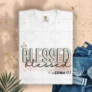 BLESSED - DTF TRANSFER
