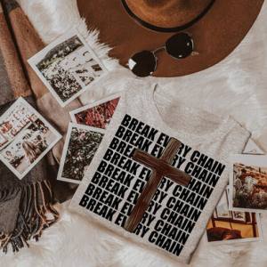 BREAK EVERY CHAIN *OLLIE & CO. EXCLUSIVE* - DTF TRANSFER