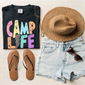 CAMP LIFE - DTF TRANSFER