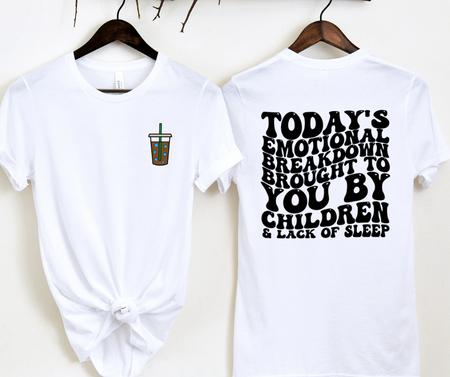 EMOTIONAL BREAKDOWN - FRONT+BACK - DTF TRANSFER - Image 4