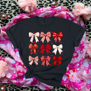 COQUETTE BOWS VALENTINE'S DAY - DTF TRANSFER