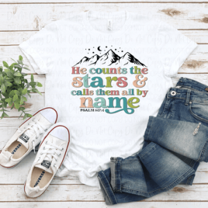 COUNT THE STARS - DTF TRANSFER