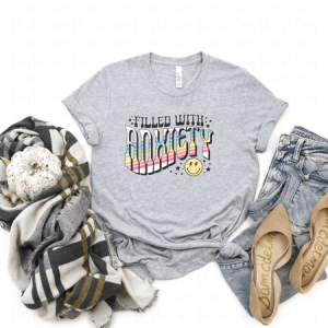 FILLED WITH ANXIETY - DTF TRANSFER