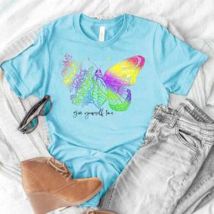 GIVE YOURSELF TIME RAINBOW *OLLIE & CO. EXCLUSIVE* - DTF TRANSFER