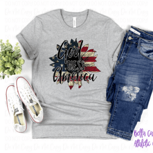 GOD BLESS AMERICA - DTF TRANSFER