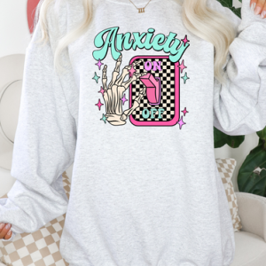 ANXIETY ON OFF SWITCH - DTF TRANSFER