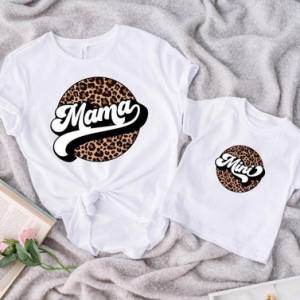 LEOPARD CIRCLE MAMA  - DTF TRANSFER