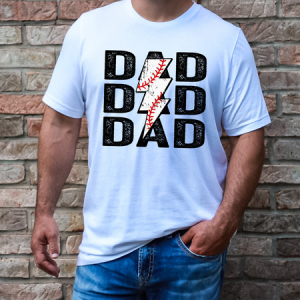 BASEBALL DAD - DTF TRANSFER