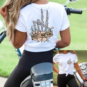 PROTECT YOUR PEACE - FRONT+BACK - DTF TRANSFER