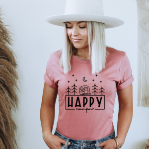 HAPPY CAMPER - DTF TRANSFER