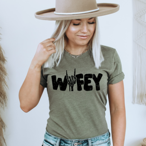 WIFEY ROCK HAND - DTF TRANSFER