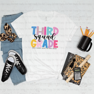 GRADE LEVEL SQUAD - DTF TRANSFER