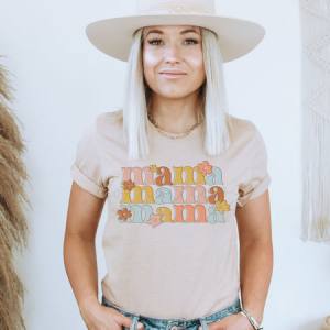 PASTEL MAMA STACKED - DTF TRANSFER