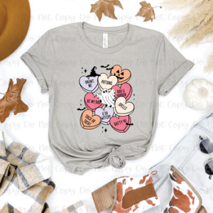 HALLOWEEN HEARTS - DTF TRANSFER