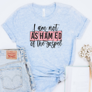 I AM NOT ASHAMED OF THE GOSPEL - DTF TRANSFER