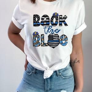 BACK THE BLUE - DTF TRANSFER