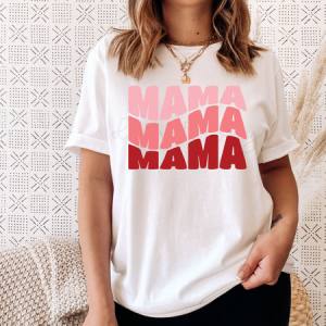 PINK OMBRE MAMA - DTF TRANSFER