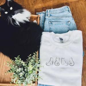 CAT SILHOUETTE GROUP - DTF TRANSFER