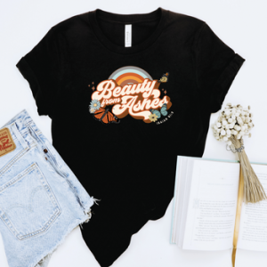 BEAUTY FROM ASHES - DTF TRANSFER