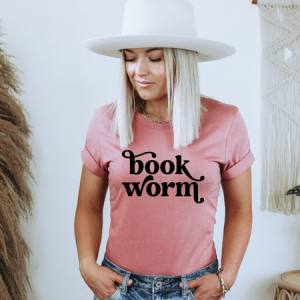 BOOK WORM - DTF TRANSFER