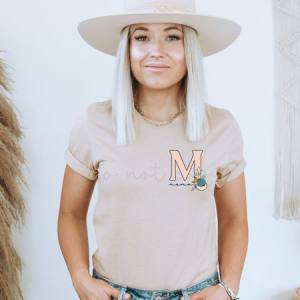 M- MAMA INITIAL - DTF TRANSFER