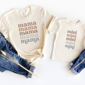 MAMA STACKED WITH LEOPARD - DTF TRANSFER