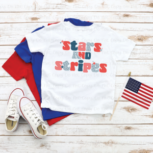STARS AND STRIPES  - DTF TRANSFER