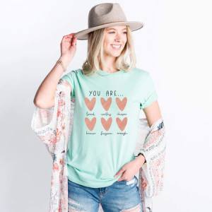 YOU ARE WORTHY - DTF TRANSFER