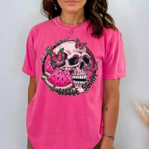 A LITTLE SWEET A LITTLE SCARY *OLLIE & CO. EXCLUSIVE* - DTF TRANSFER