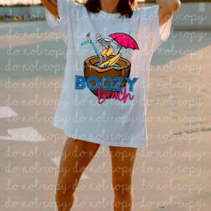 BOOZY BEACH - DTF TRANSFER