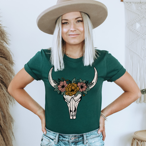 BOHO SKULL - DTF TRANSFER