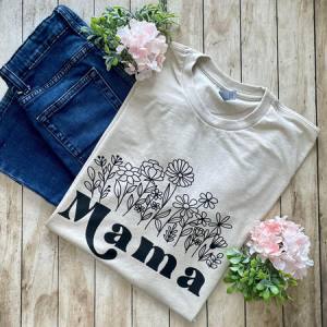 MAMA FLOWERS - DTF TRANSFER