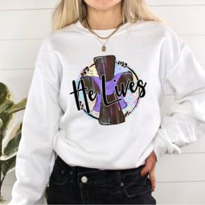 HE LIVES - DTF TRANSFER