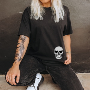 HEART EYE SKELLIE - DTF TRANSFER