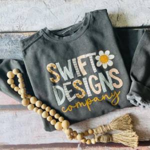 Blue Daisy Business Names MOCKUP ONLY