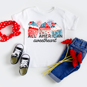 ALL AMERICAN SWEETHEART - DTF TRANSFER