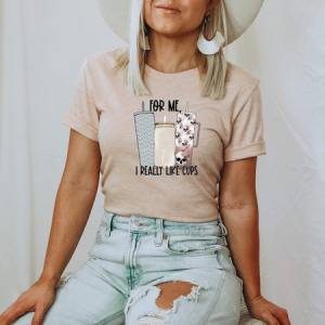 FOR ME, I REALLY LIKE CUPS - DTF TRANSFER