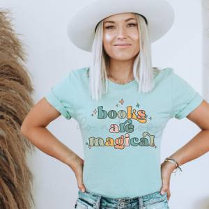 BOOKS ARE MAGICAL - DTF TRANSFER