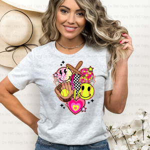 RETRO SOFTBALL  - DTF TRANSFER