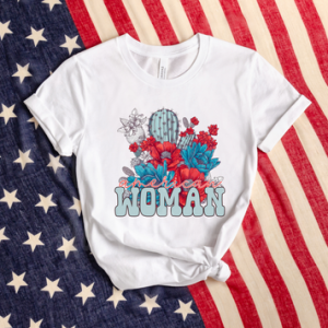 AMERICAN WOMAN - DTF TRANSFER