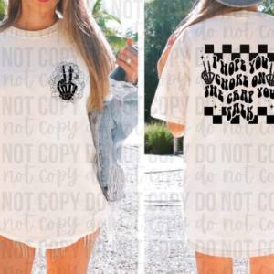 I HOPE YOU CHOKE *OLLIE & CO. EXCLUSIVE* - FRONT+BACK - DTF TRANSFER