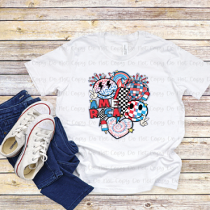 RETRO PATRIOTIC - DTF TRANSFER